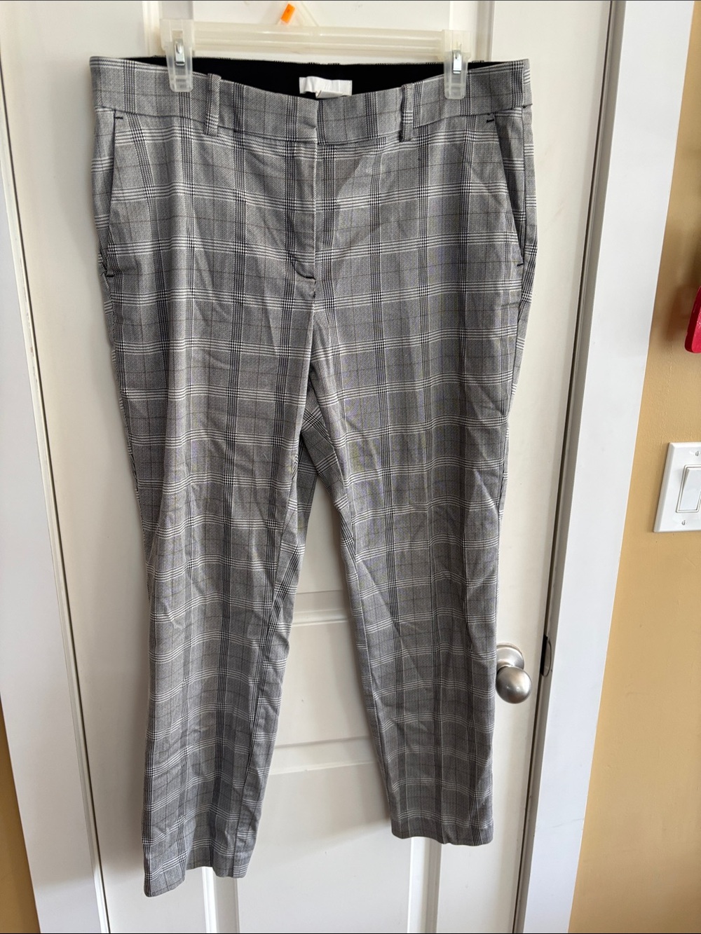 H&M Gray Plaid Men's Dress Pants